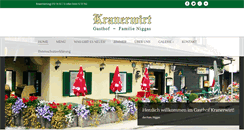 Desktop Screenshot of gasthof-niggas.at